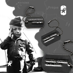Ražba jedné známky MINI DOG TAG dle vašeho navrhu